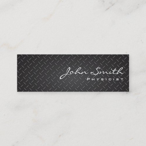 Industrial Steel Metal Physicist Business Card