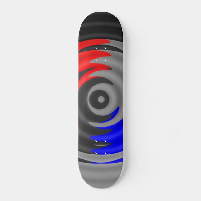 Industrial Strength Ripple Skateboard Deck (Front)