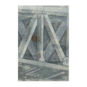 Industrial Structure Bridge Acrylic Print