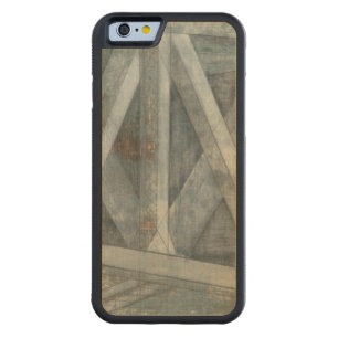 Industrial Structure   Bridge Carved Maple iPhone 6 Bumper Case