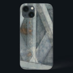 Industrial Structure | Bridge iPhone 13 Case<br><div class="desc">This print of an industrial structure was created by Jennifer Goldberger and resembles the trusses of a bridge. This grey structure is beatifully rendered,  making you want to traverse its span and see what's on the other side. Order yours now!</div>