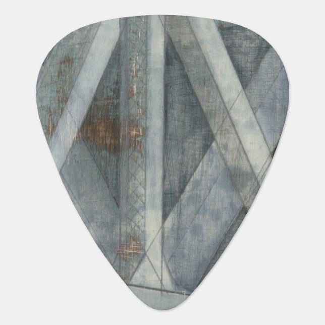Industrial Structure | Bridge Guitar Pick (Front)