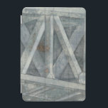 Industrial Structure | Bridge iPad Mini Cover<br><div class="desc">This print of an industrial structure was created by Jennifer Goldberger and resembles the trusses of a bridge. This grey structure is beatifully rendered,  making you want to traverse its span and see what's on the other side. Order yours now!</div>