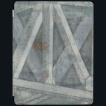 Industrial Structure | Bridge iPad Smart Cover<br><div class="desc">This print of an industrial structure was created by Jennifer Goldberger and resembles the trusses of a bridge. This grey structure is beatifully rendered,  making you want to traverse its span and see what's on the other side. Order yours now!</div>