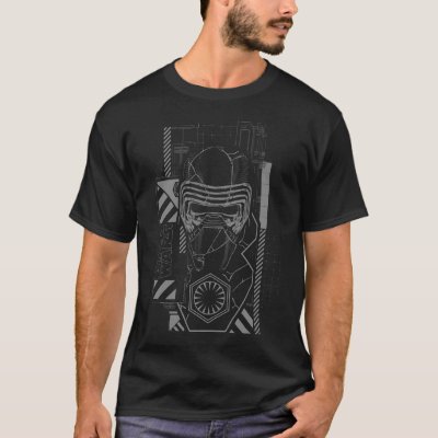 Industrial Style Kylo Ren First Order Graphic T-Shirt