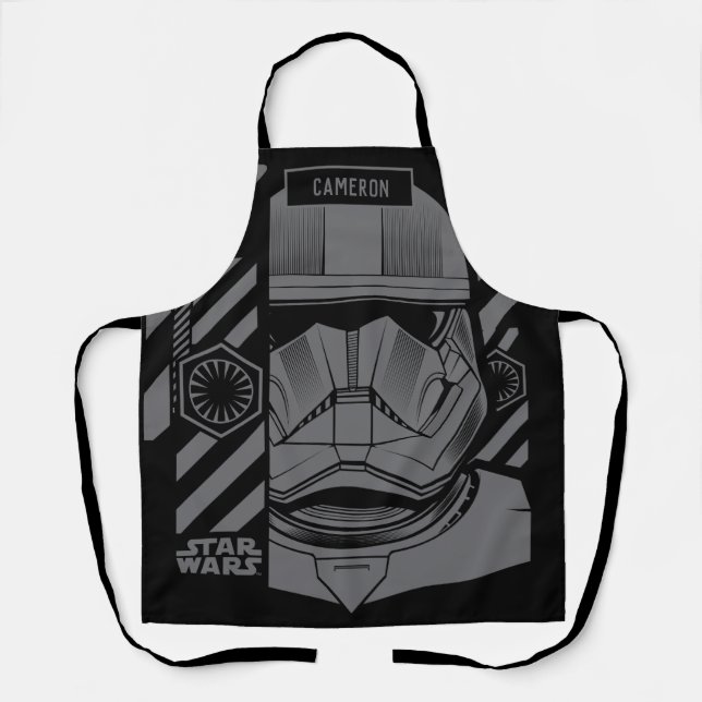 Industrial Style Sith Trooper Graphic Apron (Front)