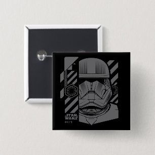Industrial Style Sith Trooper Graphic Button