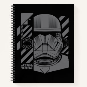 Industrial Style Sith Trooper Graphic Notebook