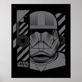 Industrial Style Sith Trooper Graphic Poster
