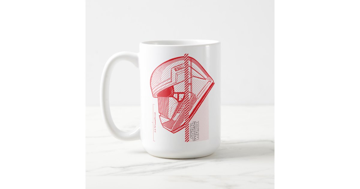 Skywalker Lightsabers Coffee Mug, Star Wars Minimalist Coffee Mug