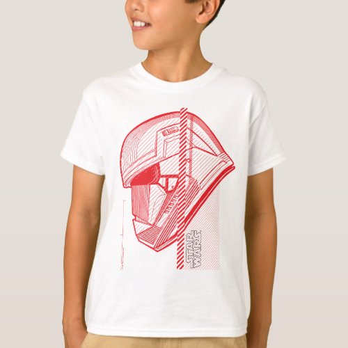 Industrial Style Sith Trooper Helmet Graphic T_Shirt