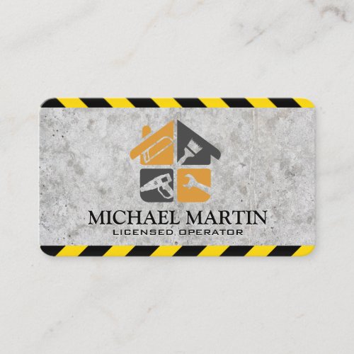 Industrial Tools | Licensed Operator Business Card