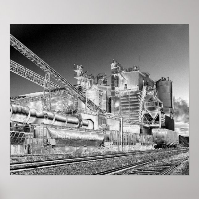 industrial tracks poster (Front)