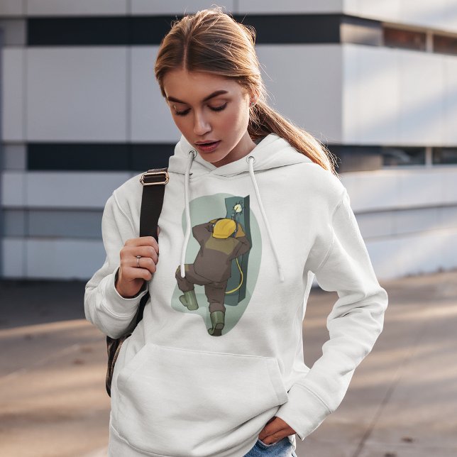 Industrial Welder Welding Metal Plate Hoodie (Creator Uploaded)