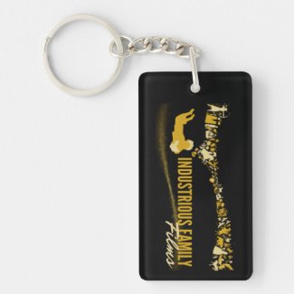 Industrious Family Films Keychain