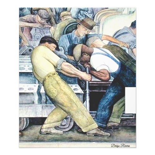Industry by Diego Rivera 1933 Photo Print