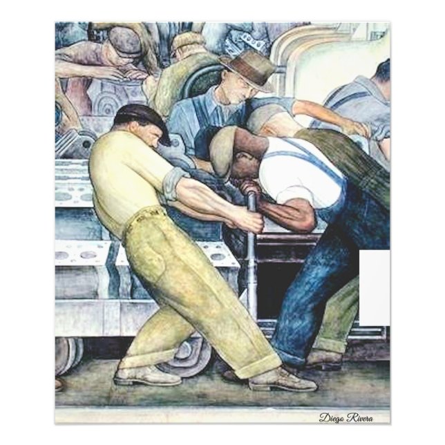 Industry by Diego Rivera (1933) Photo Print (Front)