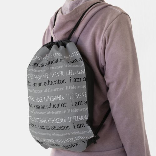 Industry-Specific Drawstring Bags - Education