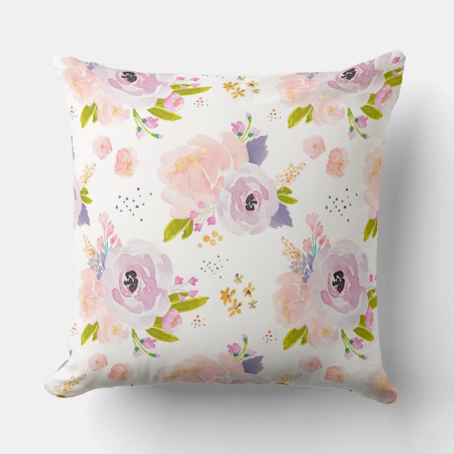 Indy Bloom Peachy Plum Pillow (Front)