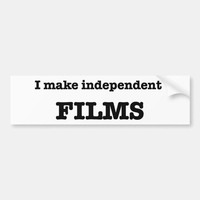 Indy Bumper Sticker (Front)