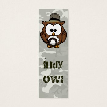Indy Owl by just_owls at Zazzle