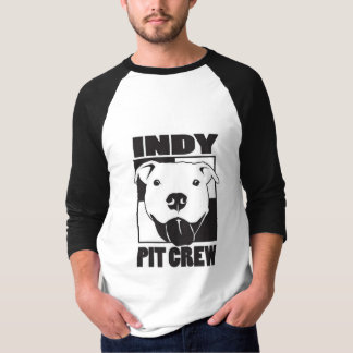 Indy Pit Crew Mens 3/4 Sleeve Raglan T-Shirt