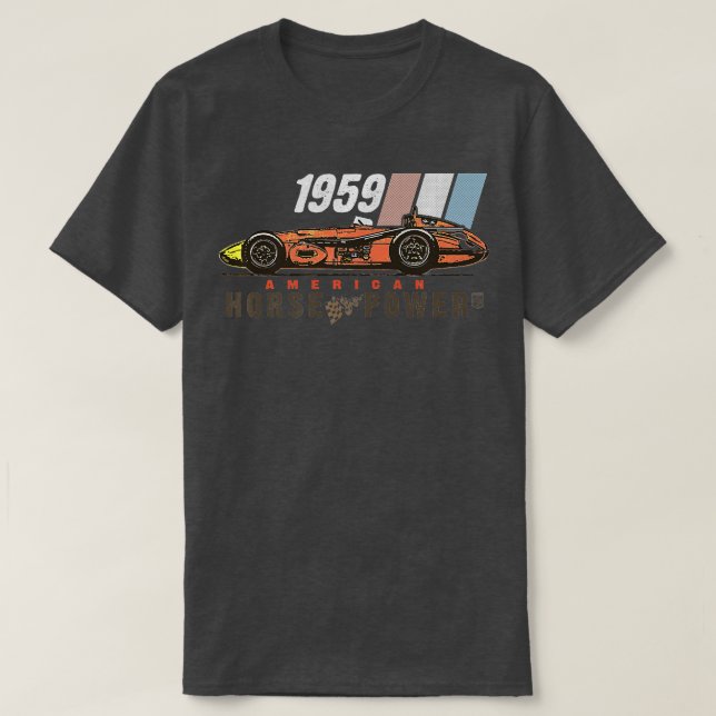 Indy Racing Vintage Heritage  T-Shirt (Design Front)
