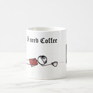 ineedcoffee, I need Coffee Mug