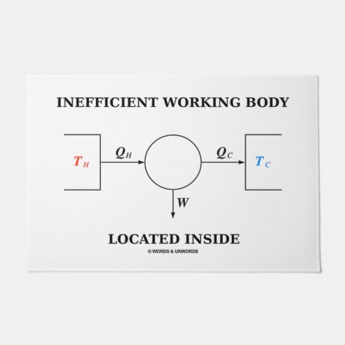 Inefficient Working Body Located Inside Physics Doormat