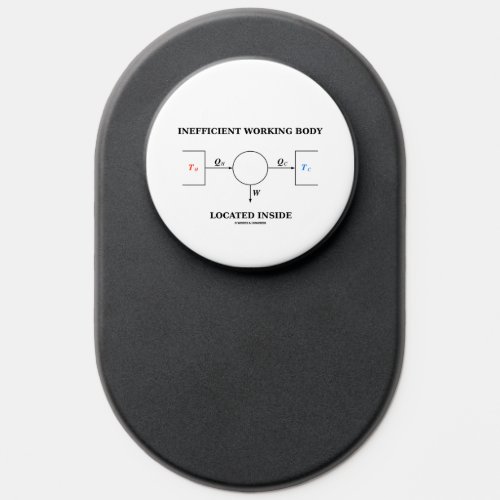 Inefficient Working Body Located Inside Physics PopSocket