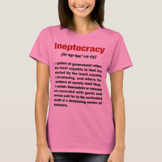 Ineptocracy Definition Ladies Long Sleeve T-Shirt