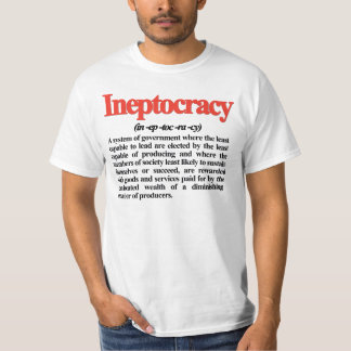 Ineptocracy Definition T-Shirt