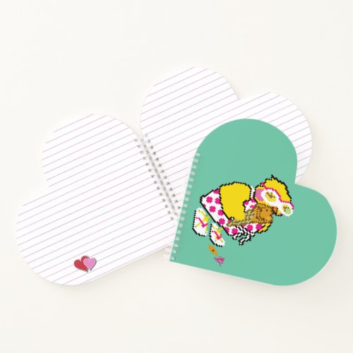 Ins Chick Heart Notebook