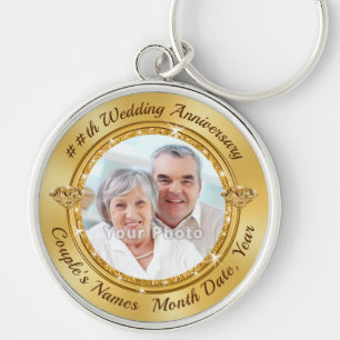 Inexpensive Anniversary Gifts for Her and Him Keychain