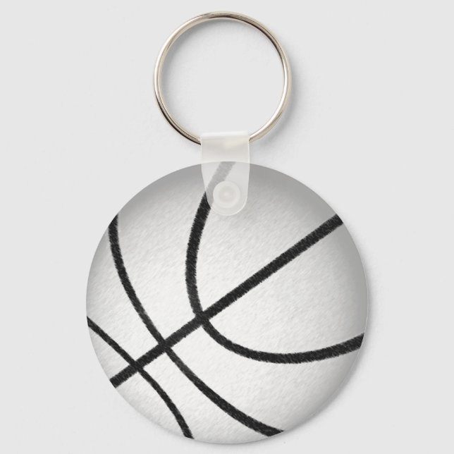 INEXPENSIVE Basketball Keychians in BULK Keychain (Front)