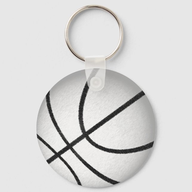 INEXPENSIVE Basketball Keychians in BULK Keychain (Front)