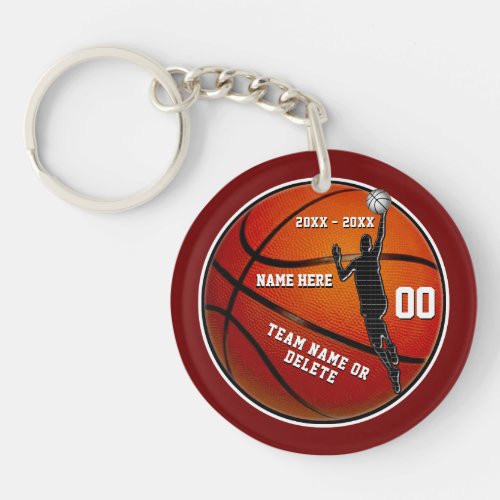 Inexpensive Basketball Team Gift Ideas for Boys Keychain