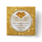 Inexpensive Citrine Anniversary Pins, Personalized