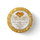 Inexpensive Citrine Anniversary Pins, Personalized