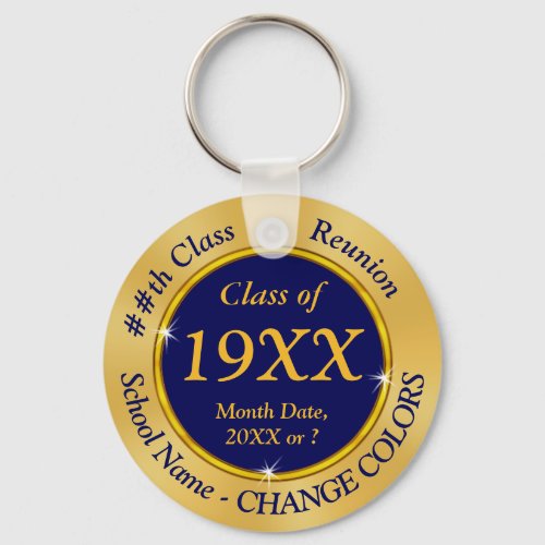Inexpensive Class Reunion Gifts Change COLORS Keychain