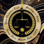Inexpensive Personalized Lawyer Ornaments, Ceramic Ceramic Ornament