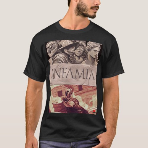 Infamia classic design t_shirt