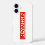 Infamous Stamp iPhone 16 Case