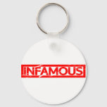 Infamous Stamp Keychain