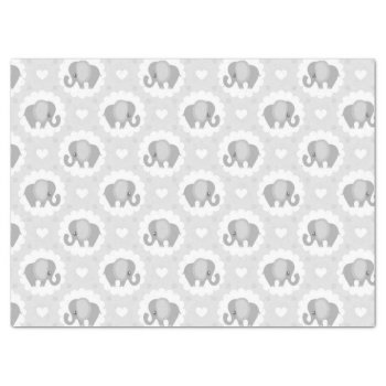 Infant Baby Neutral Elephant Shower Gift Tissue Paper by Precious_Baby_Gifts at Zazzle