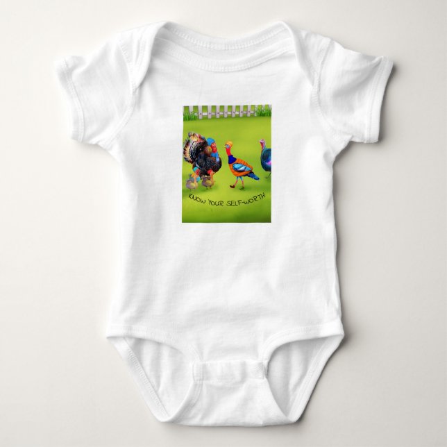Infant BJJ Onesei/Bodysuit Baby Bodysuit (Front)