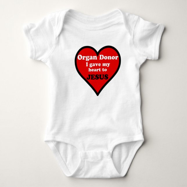 Infant Christian Baby Bodysuit (Front)