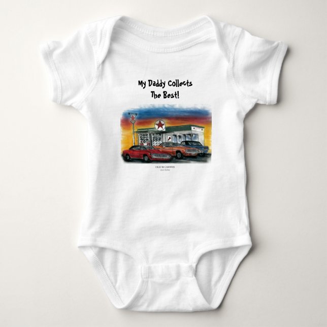 Infant - Cruis'in Camaros Baby Bodysuit (Front)