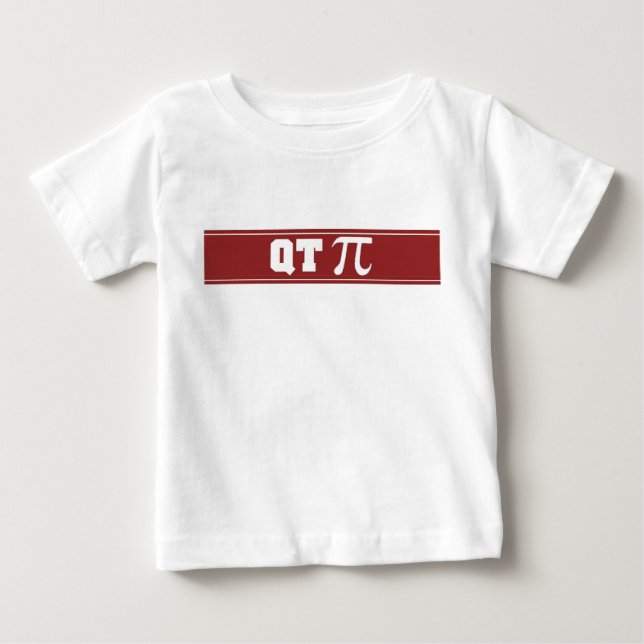 Infant Cutie Pie / QT Pi t-shirt (Front)