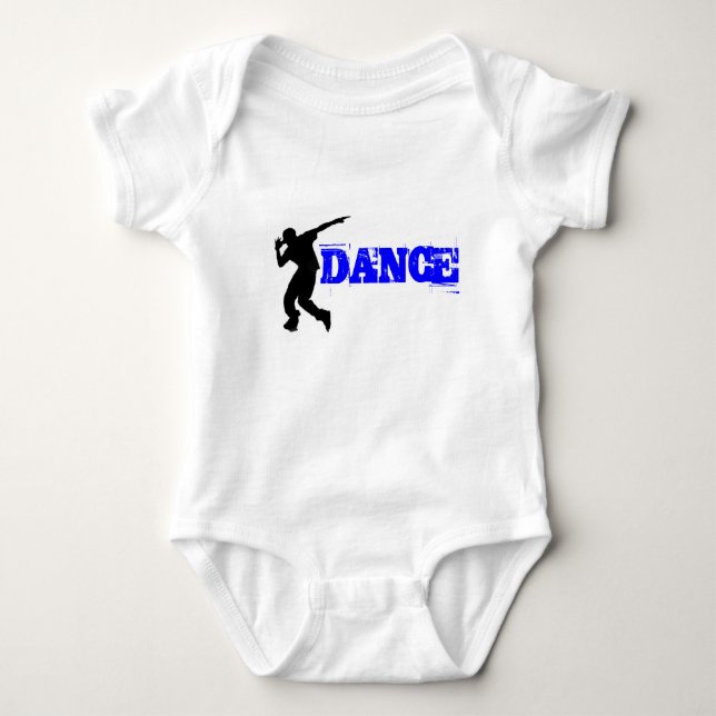 Infant Dance Body T-Shirt Baby Bodysuit (Front)